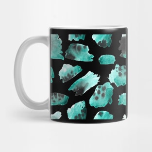 watercolor polka dots seamless pattern Mug